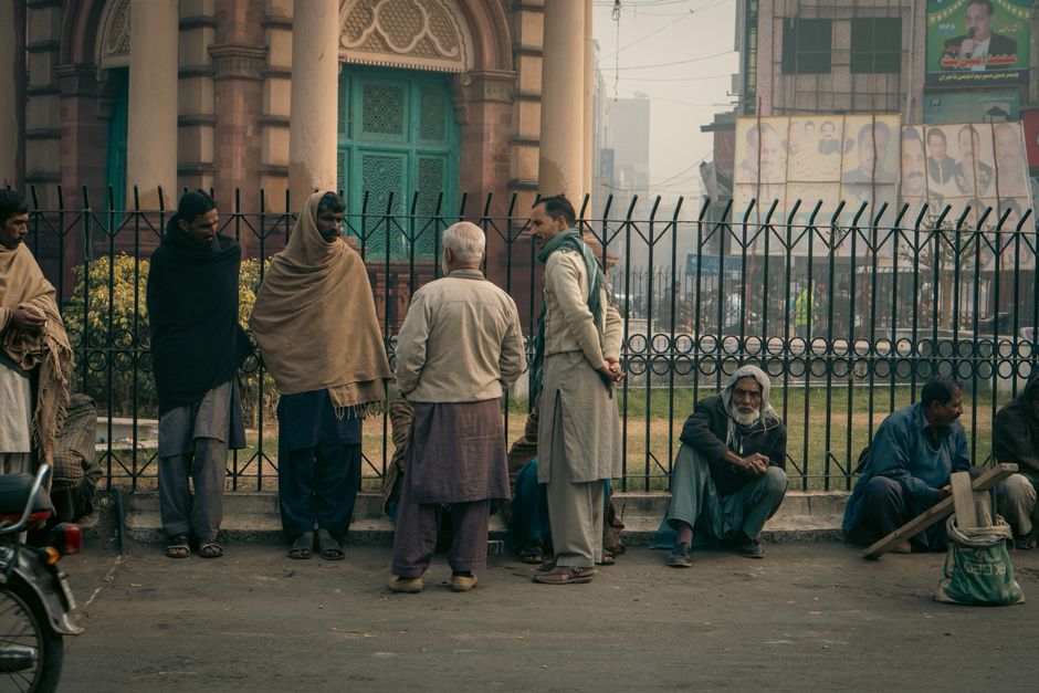 Pakistani family gathering